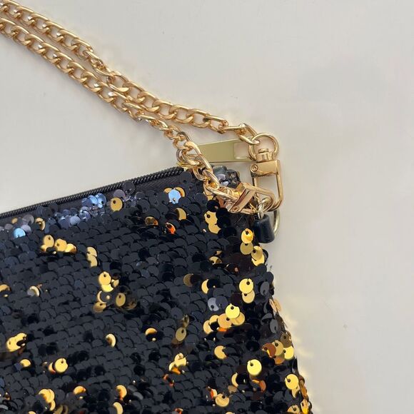 Olivia Miller Gold‎ black sequins - Picture 3 of 7